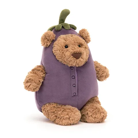 Miś Bartłomiej Bakłażan 30 cm / Jellycat