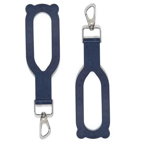Komplet zaczepów do wózka: Navy, Silver / La Millou