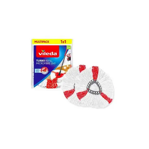 VILEDA Wkład do mopa obrotowego TURBO 2w1, 2 szt