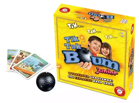 Tik Tak Bum Junior - Gra słowna / Piatnik