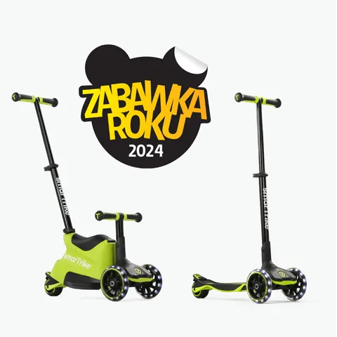 Hulajnoga 4w1 Xtend Ride-on, Lime / smarTrike