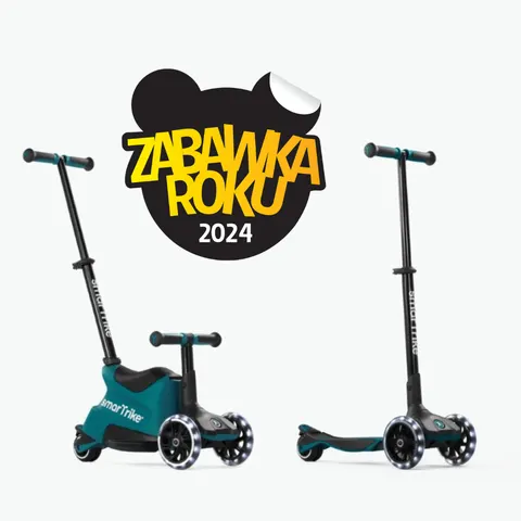 Hulajnoga 4w1 Xtend Scooter + Ride-on, Teal / smarTrike