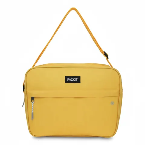 Torba termiczna na napoje i przekąski z paskiem - lemoniada / Pack It