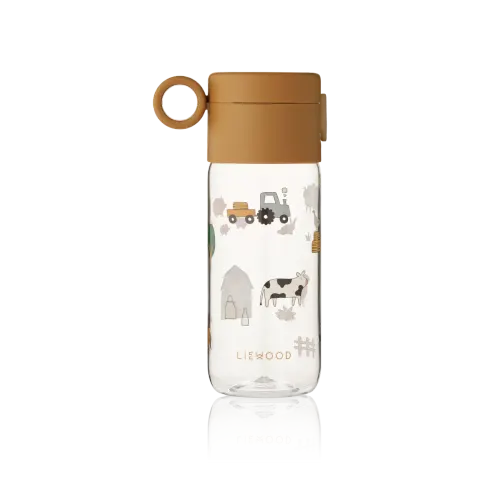 Butelka tritanowa Clemence, 350 ml - Farm, sandy / Liewood