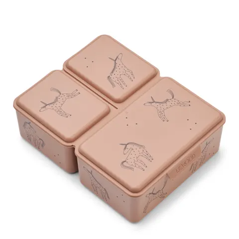 Lunchbox Driss - unicorn, pale tuscany / Liewood