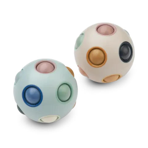 Piłka sensoryczna Solene, 2 szt. - ice blue mix / Liewood