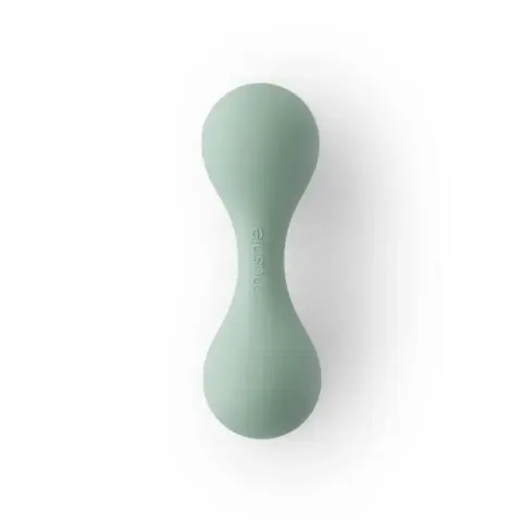 Grzechotka silikonowa - Cambridge Blue / Mushie
