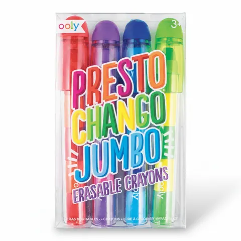 Kredki z przekładanym wkładem Presto Jumbo, 4 szt. / Ooly