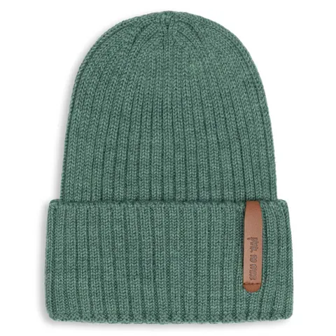 Czapka Beanie Merino FOREST / Pink no more