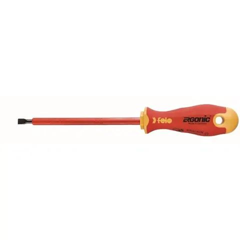 Wkrętak płaski 2,5x0,4 - Ergonic VDE izolowany 1000V; FL41302590 FELO