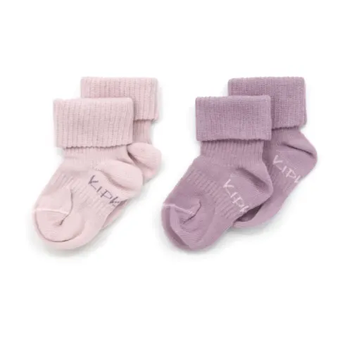 Skarpetki niemowlęce Stay-on-Socks, Pastel Violet / KipKep
