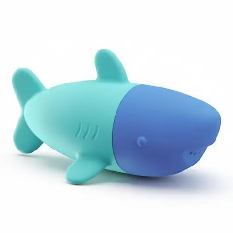 Silikonowa zabawka do kąpieli Squeezi Shark / QUUT