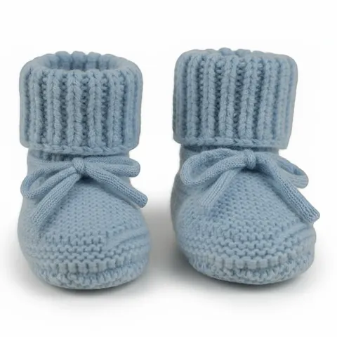 Buciki niechodki z wełny merino 100% - Blue Fogg / Lodger