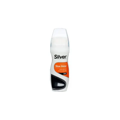 SILVER Pasta do butów instant CZARNA, 75 ml