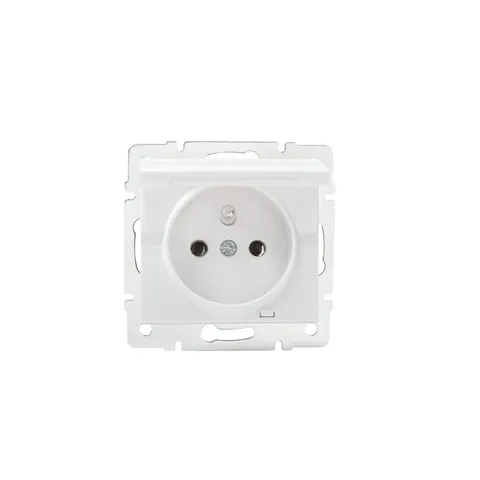 LOGI-02-1561-102 Gniazdo zasilające francuskie IP-44 BIAŁY