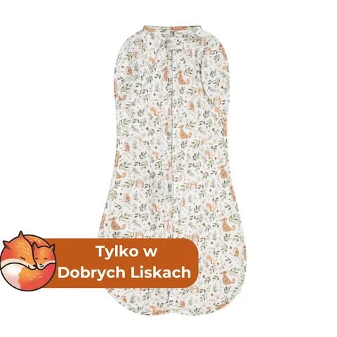 BRAK OPAKOWANIA: Otulacz SECOND STEP Ivory Forest / Dobre Liski by Sleepee