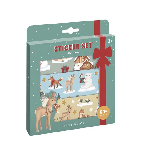 Zestaw naklejek X-MAS / Little Dutch
