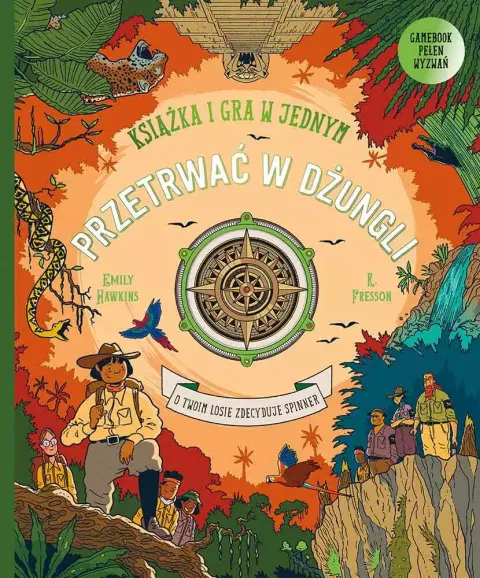 Przetrwać w dżungli. Książka i gra w jednym / HarperCollins