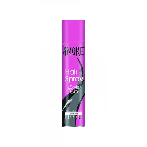 AMORE Lakier do włosów EXTRA HOLD, 200 ml