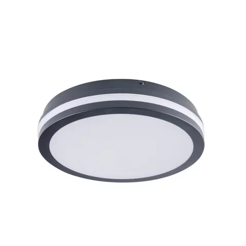 Plafoniera LED, okrągła, 1920lm, 4000K, IP54, grafitowy BENO 24W NW-O-SE GR