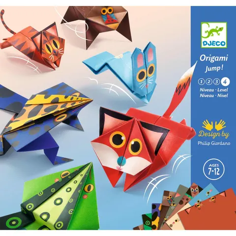 Origami - skaczące zwierzątka / Djeco