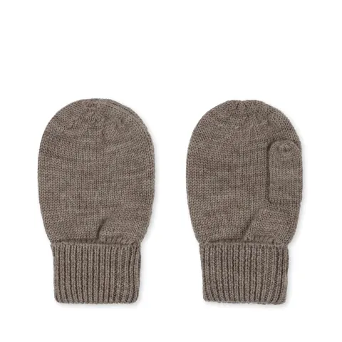 Rękawiczki bez palców Louli - soft brown / Konges slojd