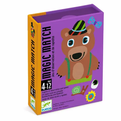Gra karciana MAGIC MATCH / Djeco