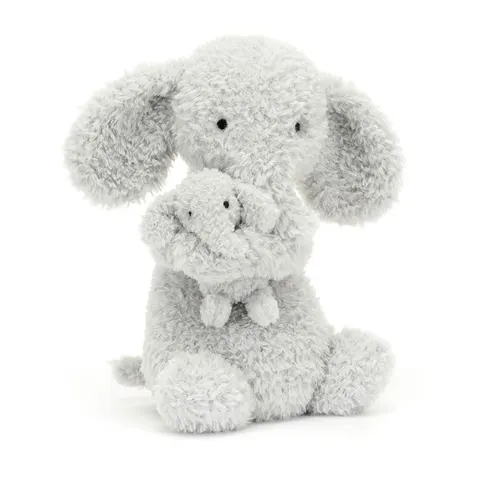 Słoń z Maleństwem 26 cm / Jellycat
