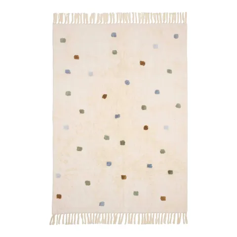 Dywan Dots Blue 120x70 cm / Little Dutch