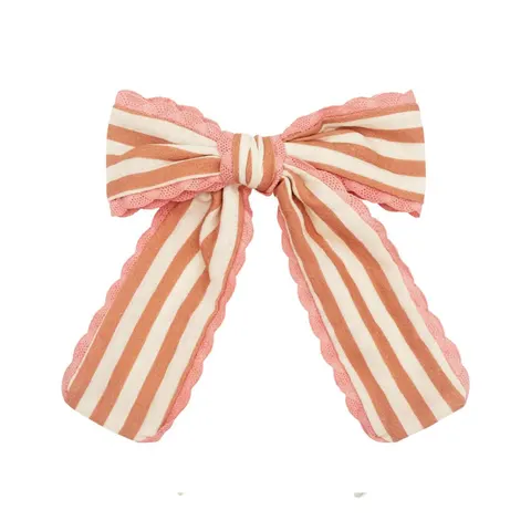 Spinka do włosów Stripy Scallop Long Bow / Rockahula Kids