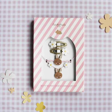 Zestaw Betty Bunny Hair & Jewellery / Rockahula