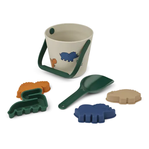 Zestaw do piasku Gilma - dinosaurs, mist / Liewood