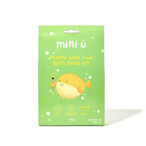 Zestaw do tworzenia musujących kul do kąpieli, 200 g / Miniu