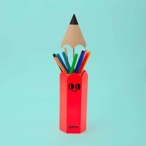 Organizer na długopisy - Pomarańczowy / OMY