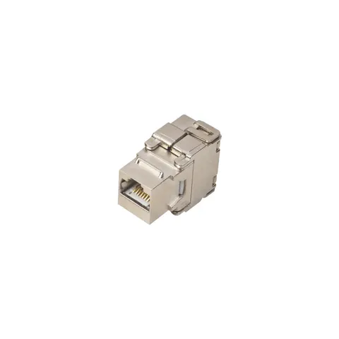 Gniazdo keystone RJ45, STP beznarzędziowe, kat. 6 ekranowane, Q-LANTEC