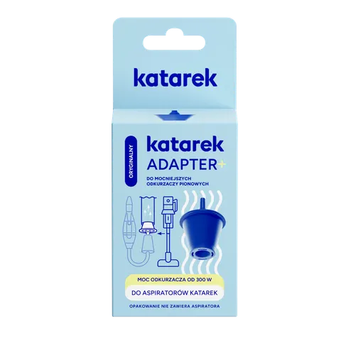 Katarek Adapter+ do mocniejszych odkurzaczy pionowych od 300 W