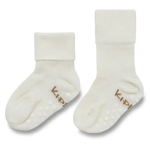 Skarpetki z antypoślizgiem Stay-on-Socks Antislip, Off White / KipKep