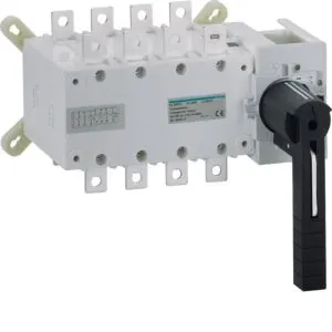 Przełącznik zasilania I-0-II 4P 250A; HI454, HAGER