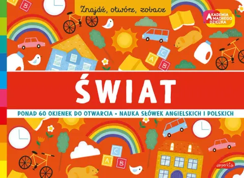 Świat. Akademia Mądrego Dziecka. Znajdź, otwórz, zobacz / HarperCollins