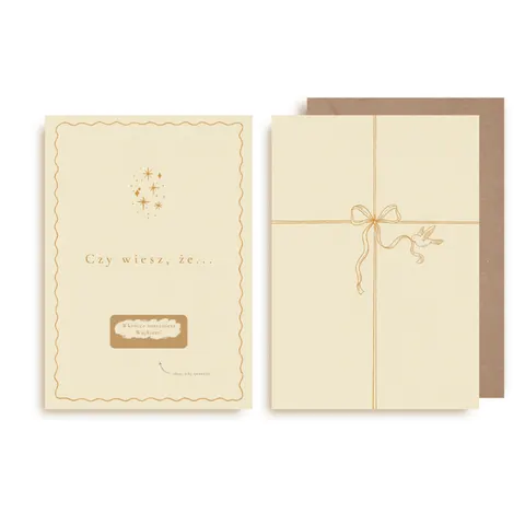 Kartka zdrapka – Zostaniesz Wujkiem / Mommy Planner