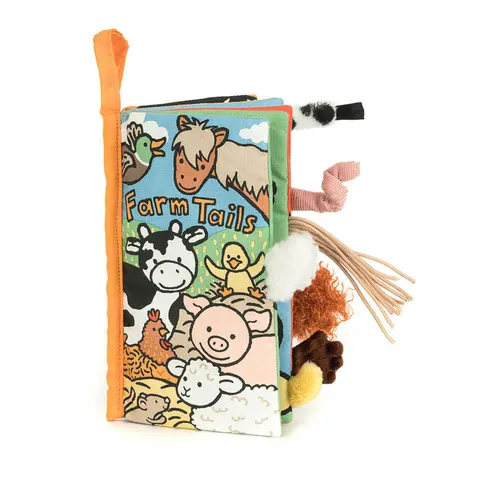 Książeczka „Farm Tails” z ogonkami 22cm / Jellycat