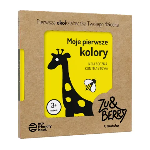 Moje pierwsze kolory. Książeczka kontrastowa / Wydawnictwo MUDUKO
