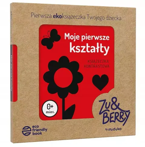 Moje pierwsze kształty. Książeczka kontrastowa / Wydawnictwo MUDUKO