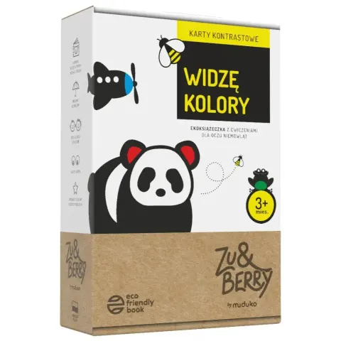 Widzę kolory. Karty kontrastowe 3 mies.+ / Wydawnictwo MUDUKO