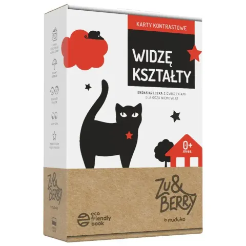 Widzę kształty. Karty kontrastowe 0 mies.+ / Wydawnictwo MUDUKO