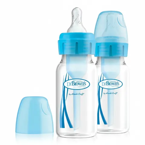 Butelki standard 120 ml Options+, 2 szt. - niebieskie / Dr Brown's