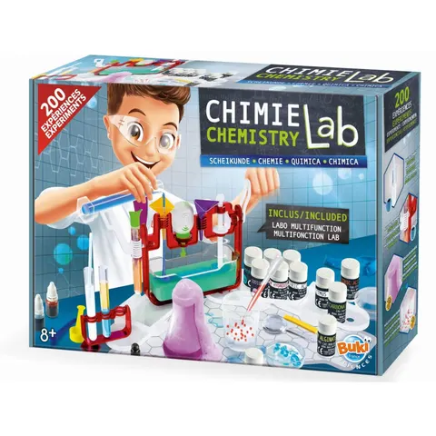 Laboratorium chemiczne 200 eksperymentów / Buki