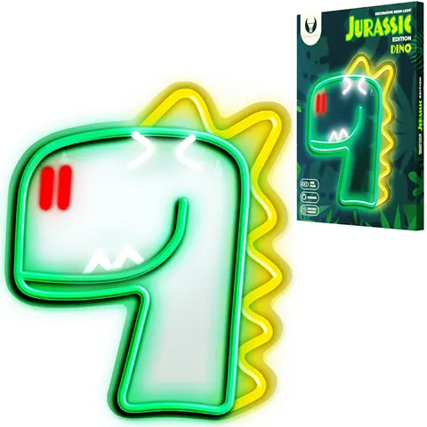 Neon PLEXI LED JURASSIC DINO zielony FLNJ02 Forever Light