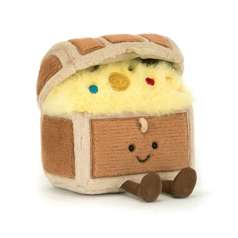 Jellycat: Zabawna Skrzynia Skarbów 19 cm