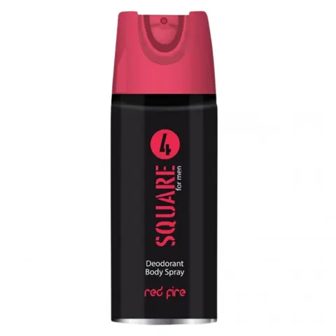 4 SQUARE Dezodorant męski RED FIRE, 150 ml